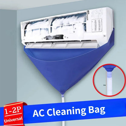 Kit de Nettoyage Climatiseur Mural – Housse Étanche avec Tuyau d'Évacuation