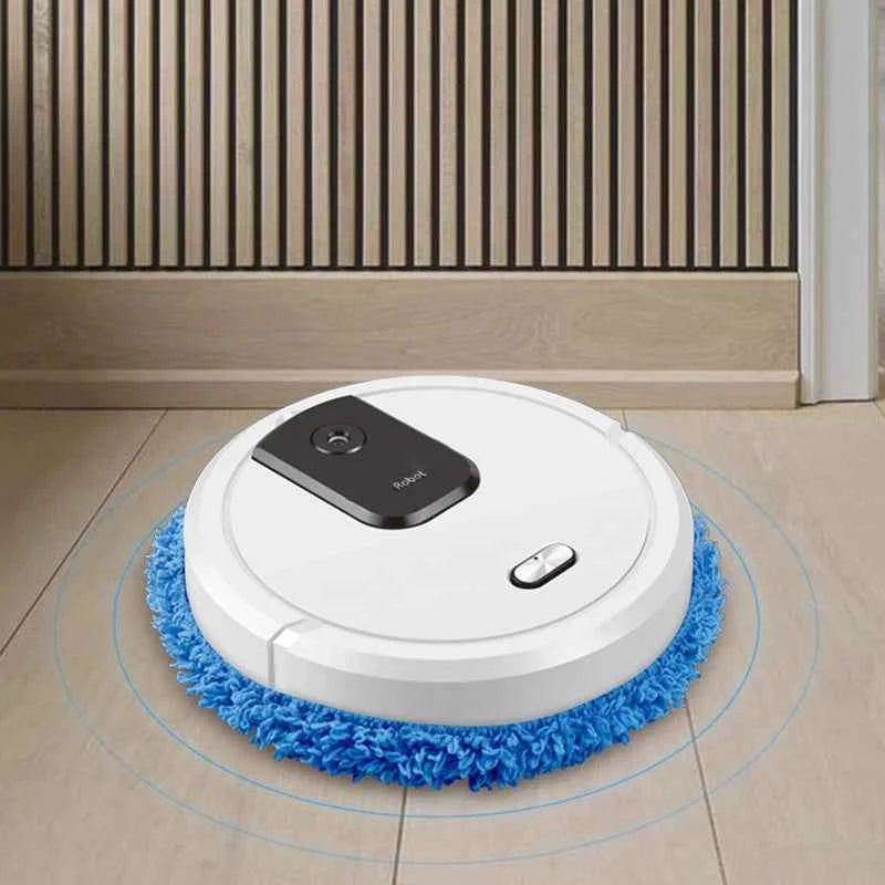 Robot Aspirateur Laveur Intelligent - Nettoyage Sec et Humide avec Spray
