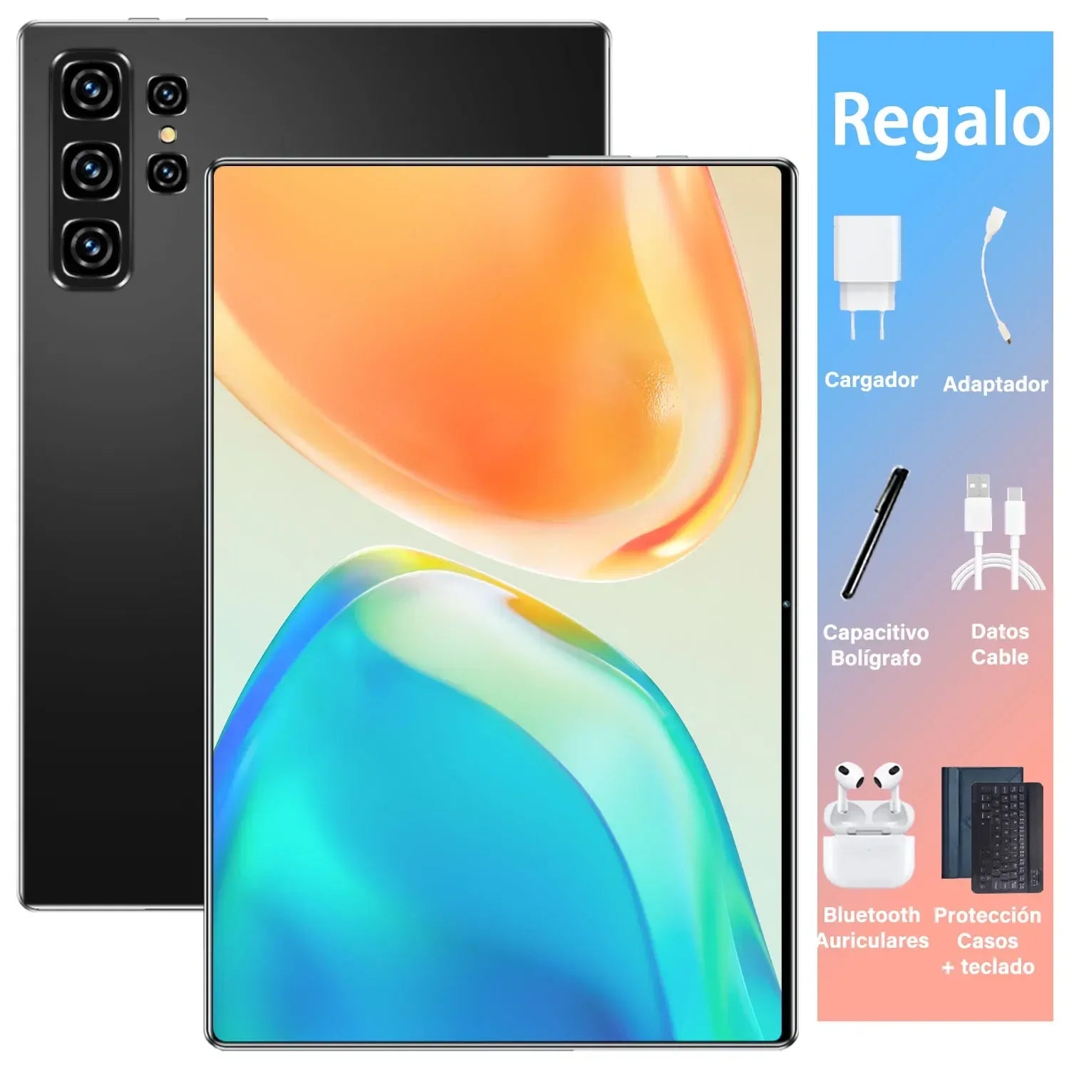 Tablette S11 Ultra Android 13 - 10.36" 16GB RAM 1TB ROM, 14 Cœurs, 20000mAh, WiFi