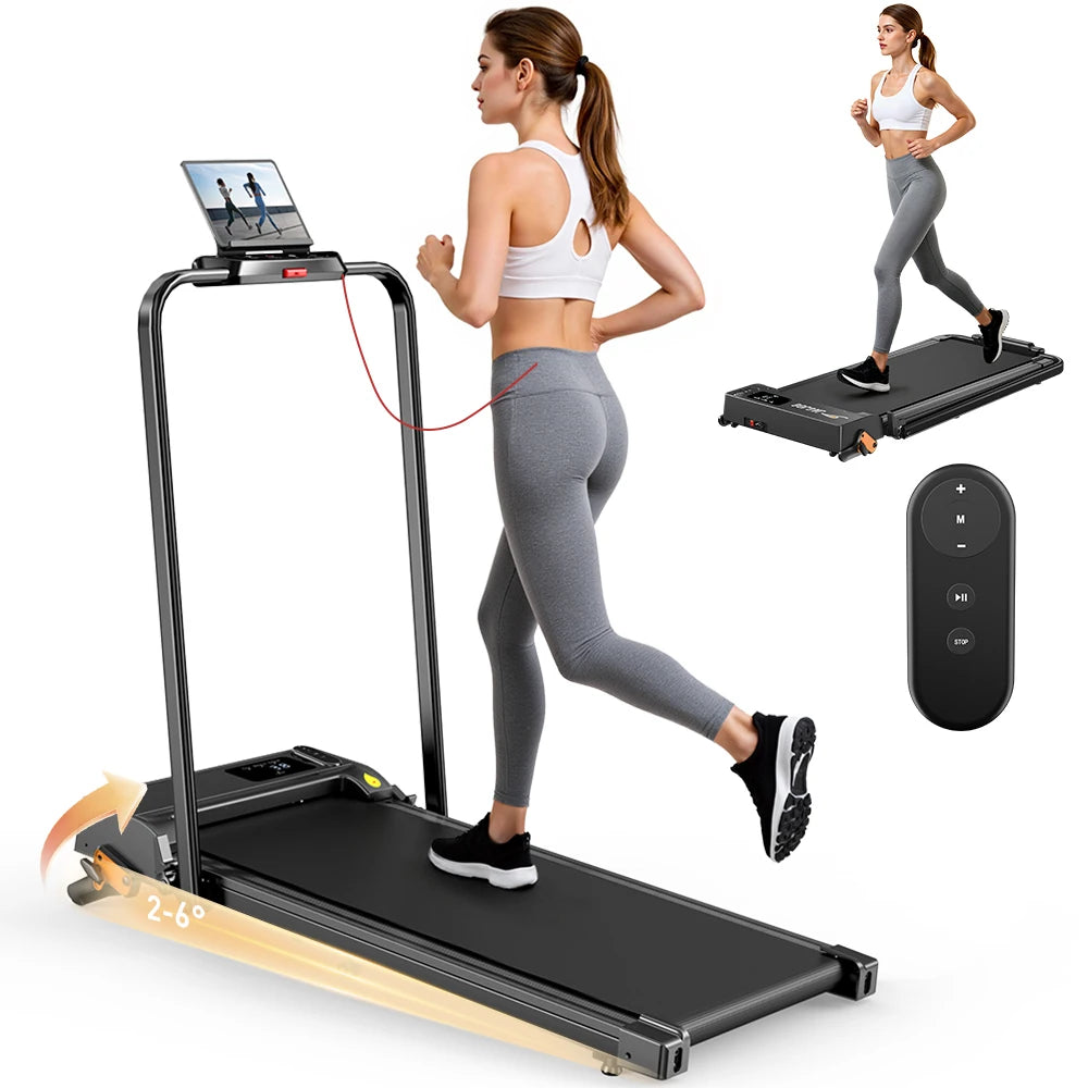 Tapis de Course Formill Pliable - Inclinaison Réglable Silencieux Absorption Chocs Domicile - APPRO-DISTRI