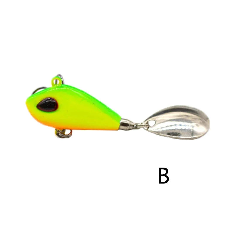 Leurre Pêche VIB Métal Cuillère 6g 10g 17g 25g Vibration Spinner Crankbait Carnassier Brochet Perche