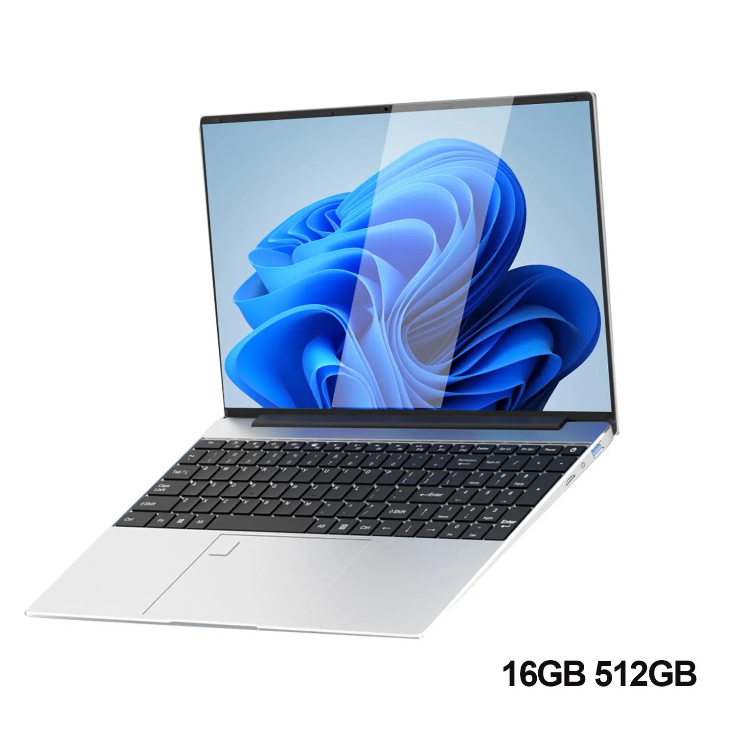 PC Portable 15.6" Intel N95 - 32GB RAM, 2TB SSD, Windows 11, Rétroéclairé, Empreinte Digitale