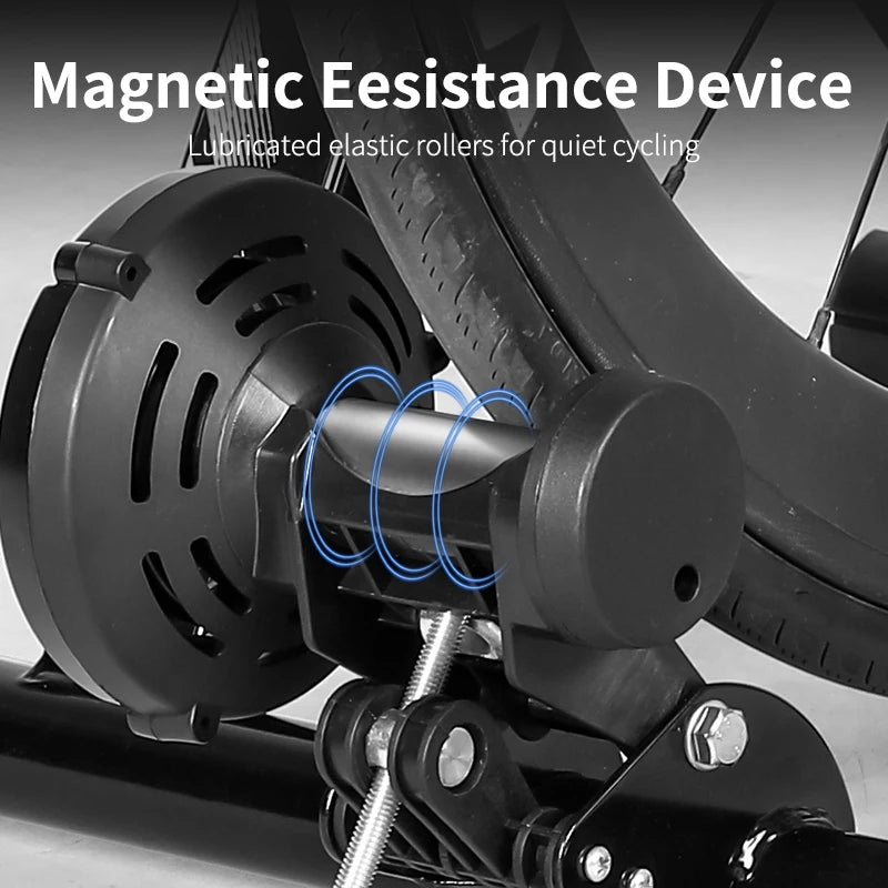 Home Trainer Vélo Route VTT - Rouleau Cyclisme Intérieur Entraînement Domicile