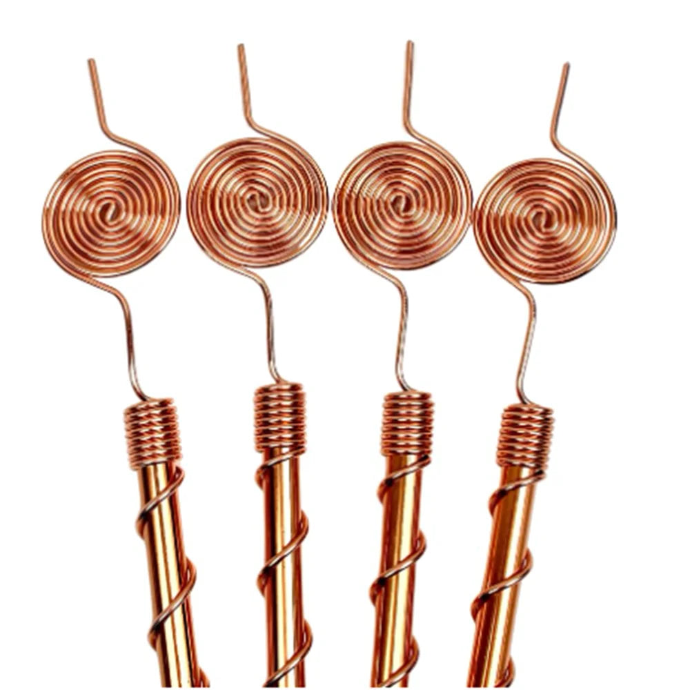 Antennes d’électroculture en cuivre pur 99,99% – Tuteurs de jardin haute performance | Éco-responsable