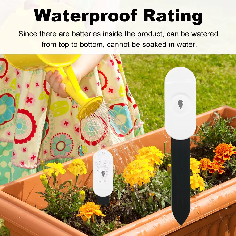 Capteur d'Humidité du Sol ZigBee Tuya – Température & Humidité | Jardin Connecté