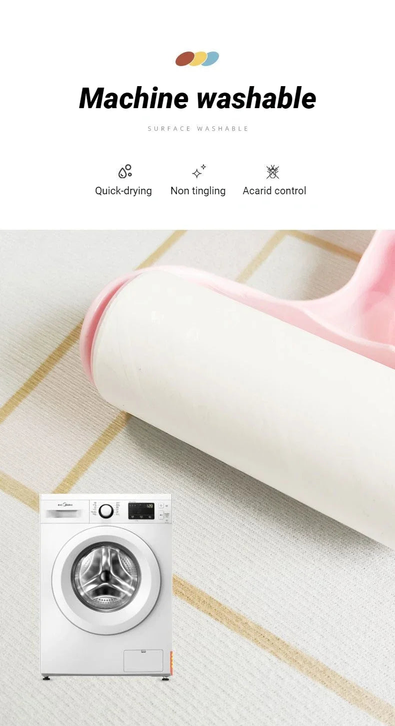 Tapis Géométrique Nordique - Décoration Salon Chambre Antidérapant Lavable