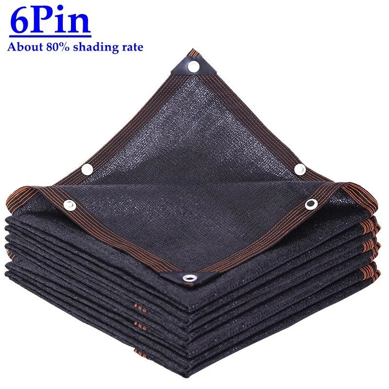 30%~90% Shading Anti-UV Black HDPE Sunshade Net Greenhouse Garden Succulent Plants Cover Netting Swimming Pool Sun Shade Net