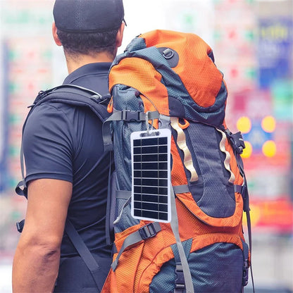 Panneau Solaire Portable USB 2W/5W - Chargeur Étanche Randonnée & Camping