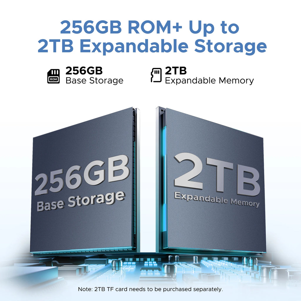 Tablette DOOGEE U11 Pro 11" Android 16 - 30GB RAM (6+24) + 256GB - Écran 90Hz - 8580mAh