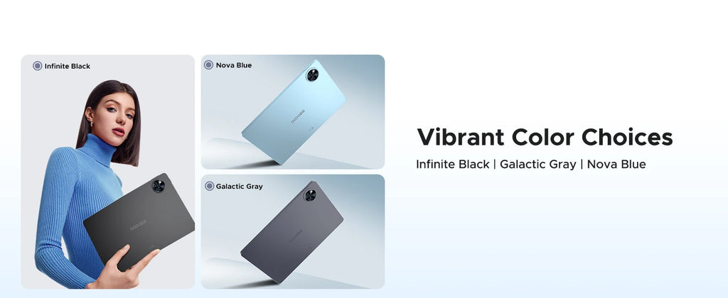 Tablette DOOGEE U11 Pro 11" Android 16 - 30GB RAM (6+24) + 256GB - Écran 90Hz - 8580mAh