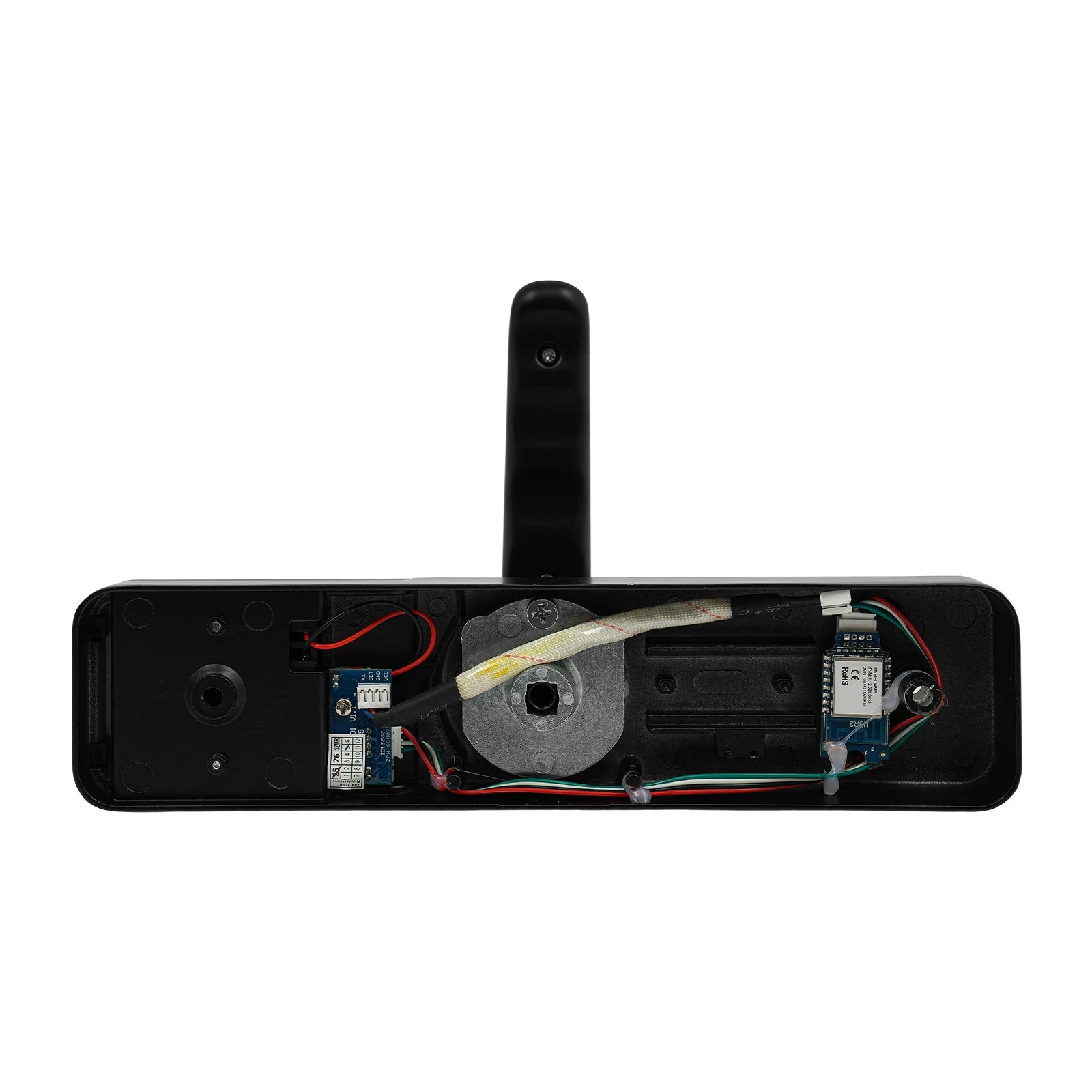 Serrure Intelligente Connectée Tuya – Empreinte, Code, Carte, Clé, App – Aluminium Noir