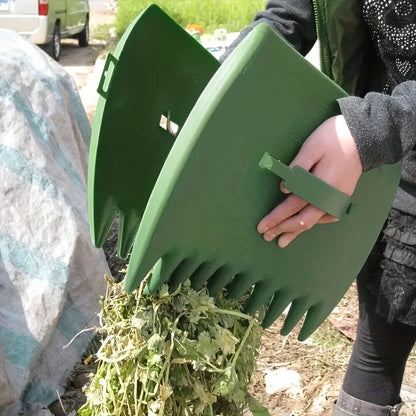 Râteau de jardinage manuel – Nettoyage feuilles, débris, pelouse & jardin