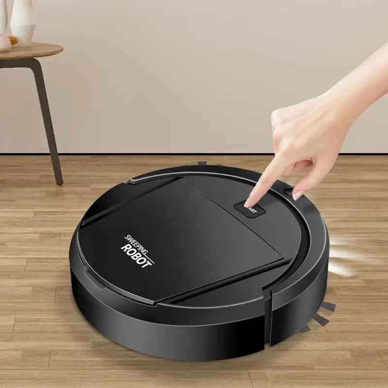 Robot Aspirateur Automatique Intelligent - Nettoyage Sec et Humide Rechargeable pour Maison
