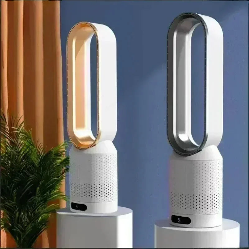 Ventilateur Colonne Sans Pale — Silencieux, Design & Sécurisé