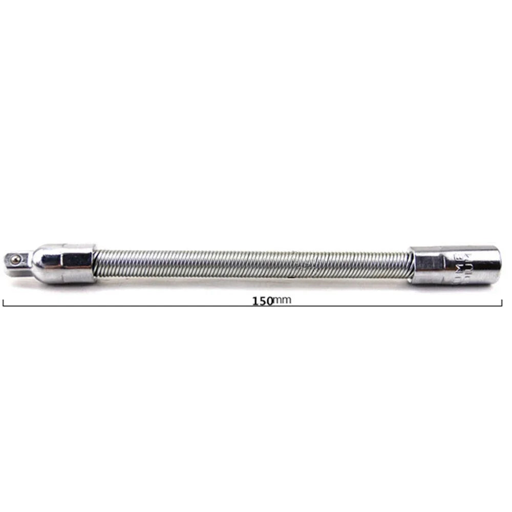 Extension Flexible Cliquet 150mm 1/4" 6.3mm Rallonge Articulée Douille Tournevis Bricolage