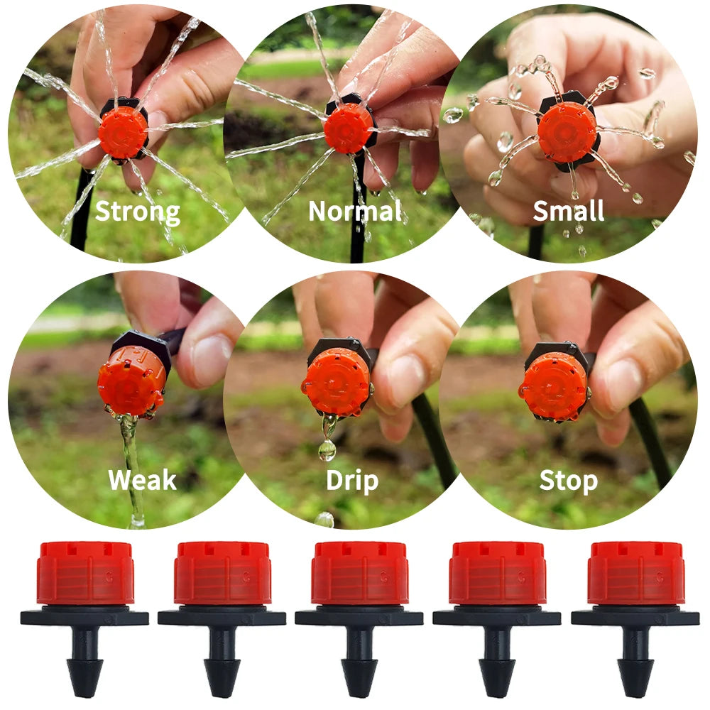 Système d'Irrigation Goutte-à-Goutte Oasis 5-50M - Arrosage Automatique Jardin Potager