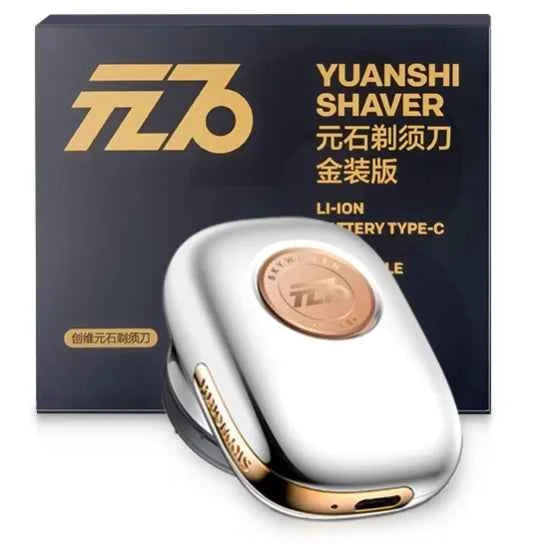 Rasoir Électrique Mini Portable USB - Étanche Sec et Humide Sans Douleur pour Voyage