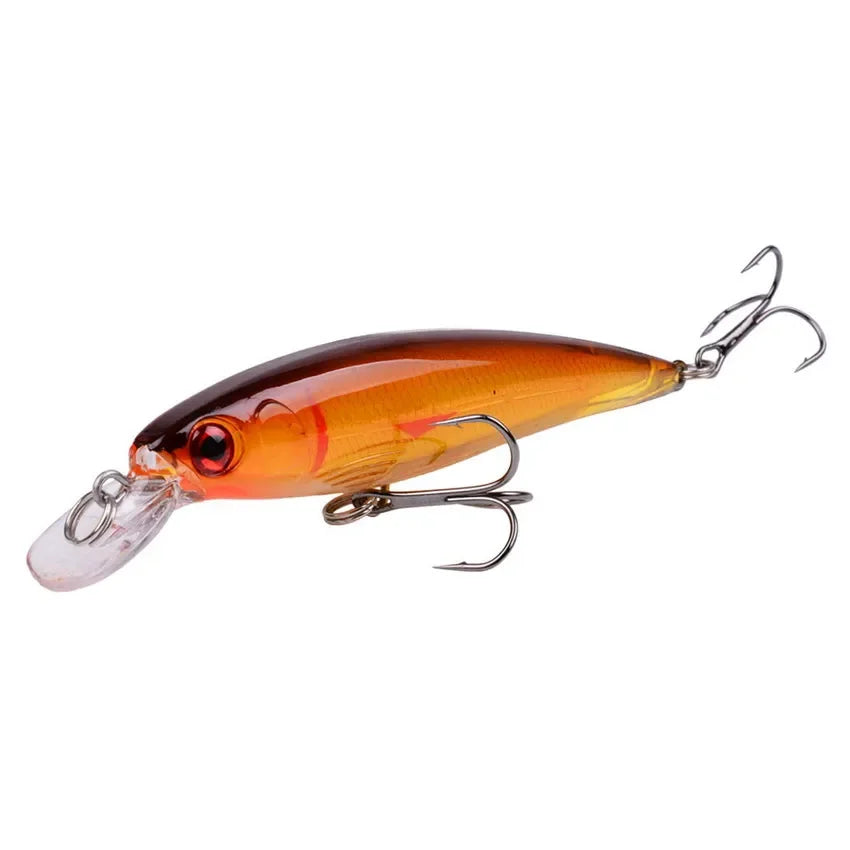 Leurre Pêche Minnow Laser 11cm 13g Poisson Nageur Crankbait Carnassier Brochet Perche Wobbler