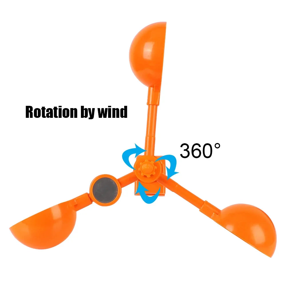 Répulsif Solaire Ultrasonique Anti-Oiseaux 360° – Rotatif, Étanche, Usage Extérieur