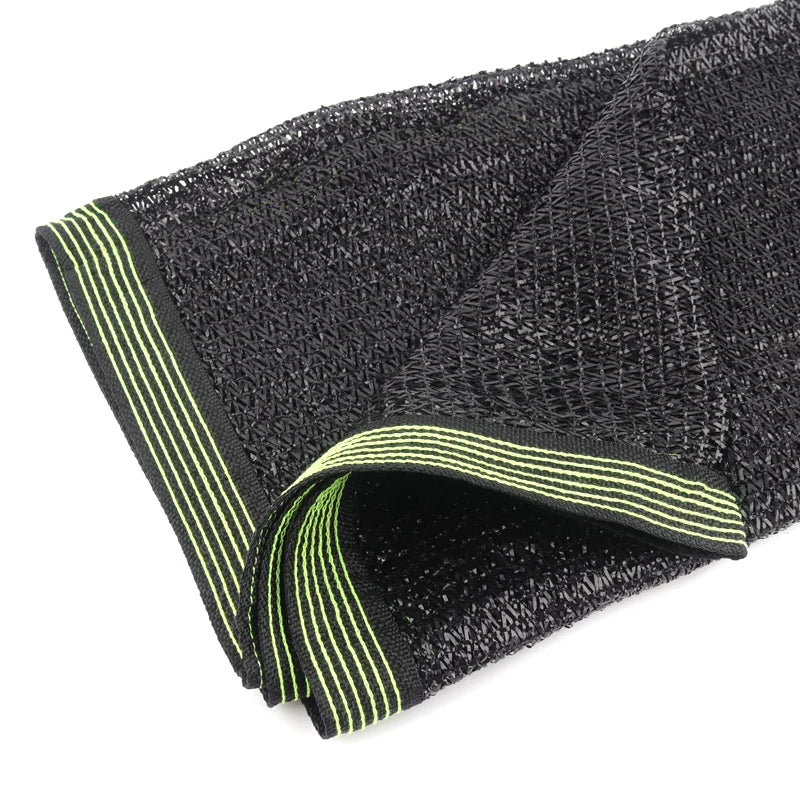 Filet d'Ombrage HDPE Noir 4/6/12PIN – Pare-Soleil Anti-UV 50~90% | Jardin, Serre, Pergola