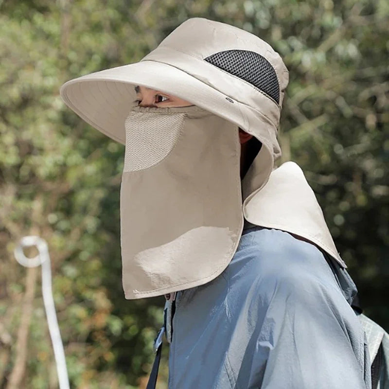 Chapeau Bob Anti-UV Outdoor | Protection Solaire Homme Femme - Pêche, Randonnée, Camping