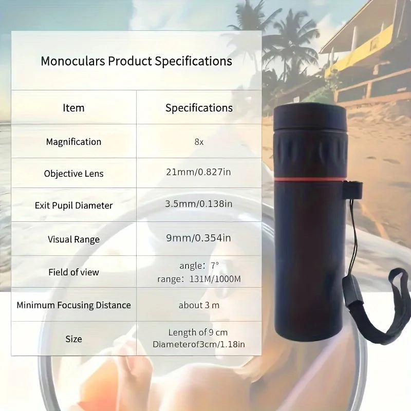 Monoculaire HD Compact 