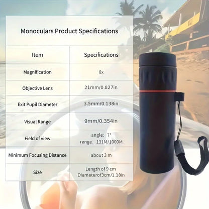 Monoculaire HD Compact 