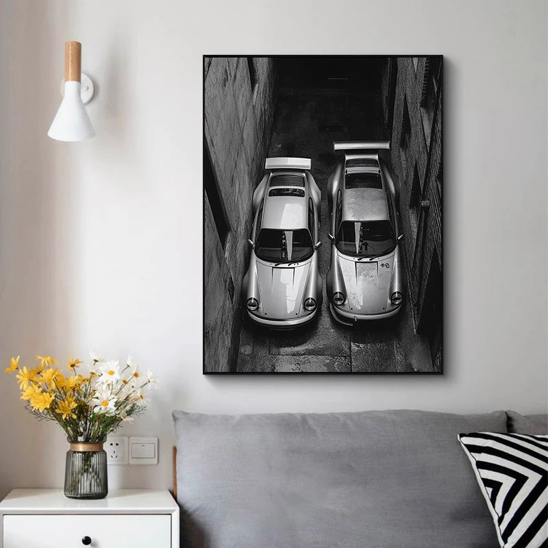 Affiche Classique Porsche 911