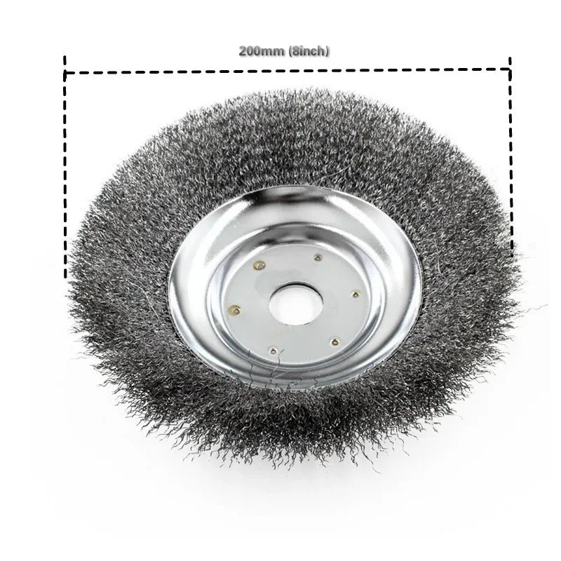 Tête de débroussailleuse fil d’acier Wnew – Anti-rouille, 150 mm ou 200 mm | Tondeuse & Coupe-bordures
