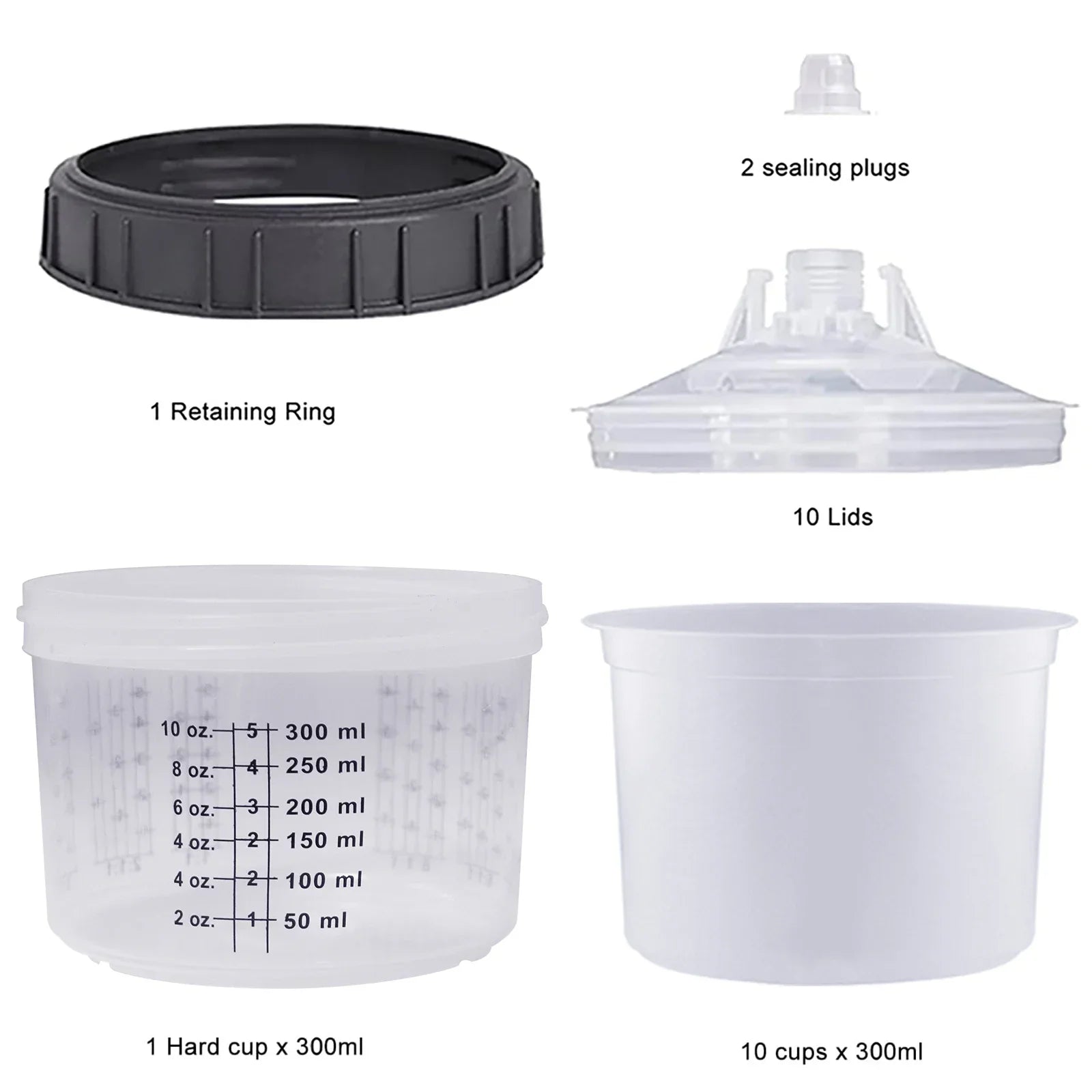 Pistolet à Peinture HVLP H-2000 Mini Aérographe 0.8mm 1.0mm Pneumatique Professionnel Auto Carrosserie - APPRO-DISTRI