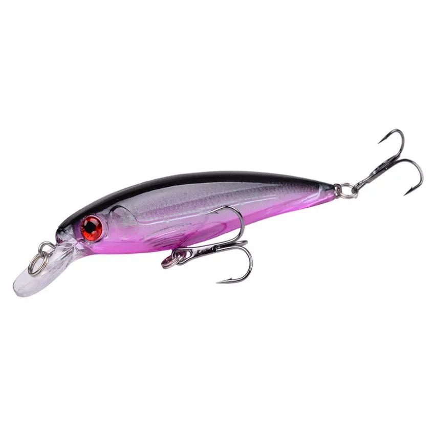 Leurre Pêche Minnow Laser 11cm 13g Poisson Nageur Crankbait Carnassier Brochet Perche Wobbler