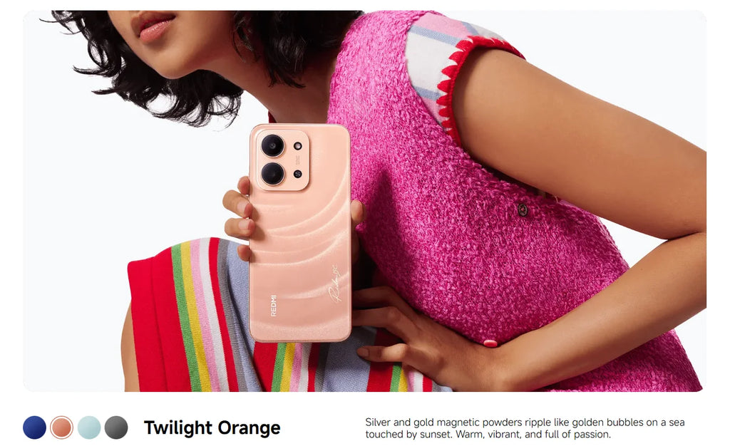 Smartphone Redmi 15C Version EU - 50MP Caméra IA MediaTek Helio G81 6.9" 120Hz - APPRO-DISTRI