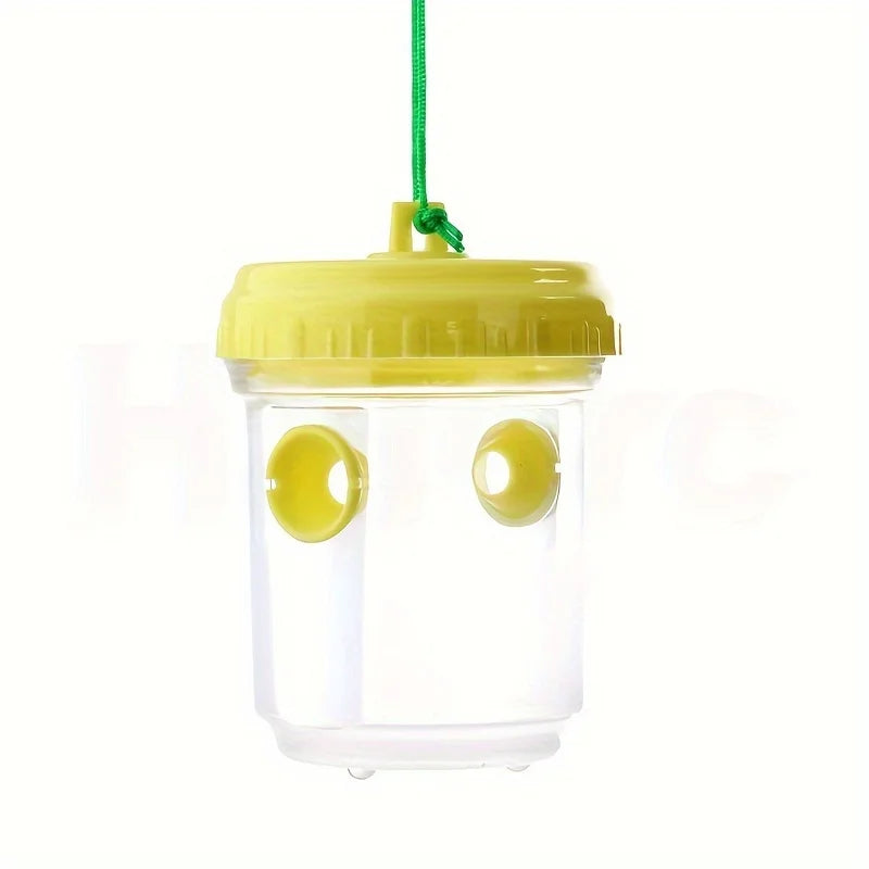 Piège à Insectes Transparent Extérieur – Mouches, Guêpes, Frelons | Avec Couvercle