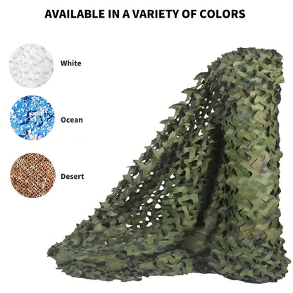 Filet de Camouflage Oxford 150D – Chasse, Camping, Ombrage | 4 Coloris & 4 Tailles