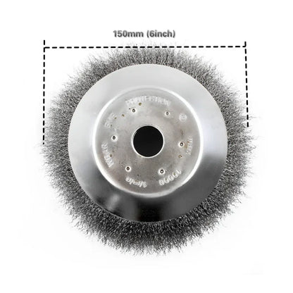 Tête de débroussailleuse fil d’acier Wnew – Anti-rouille, 150 mm ou 200 mm | Tondeuse & Coupe-bordures