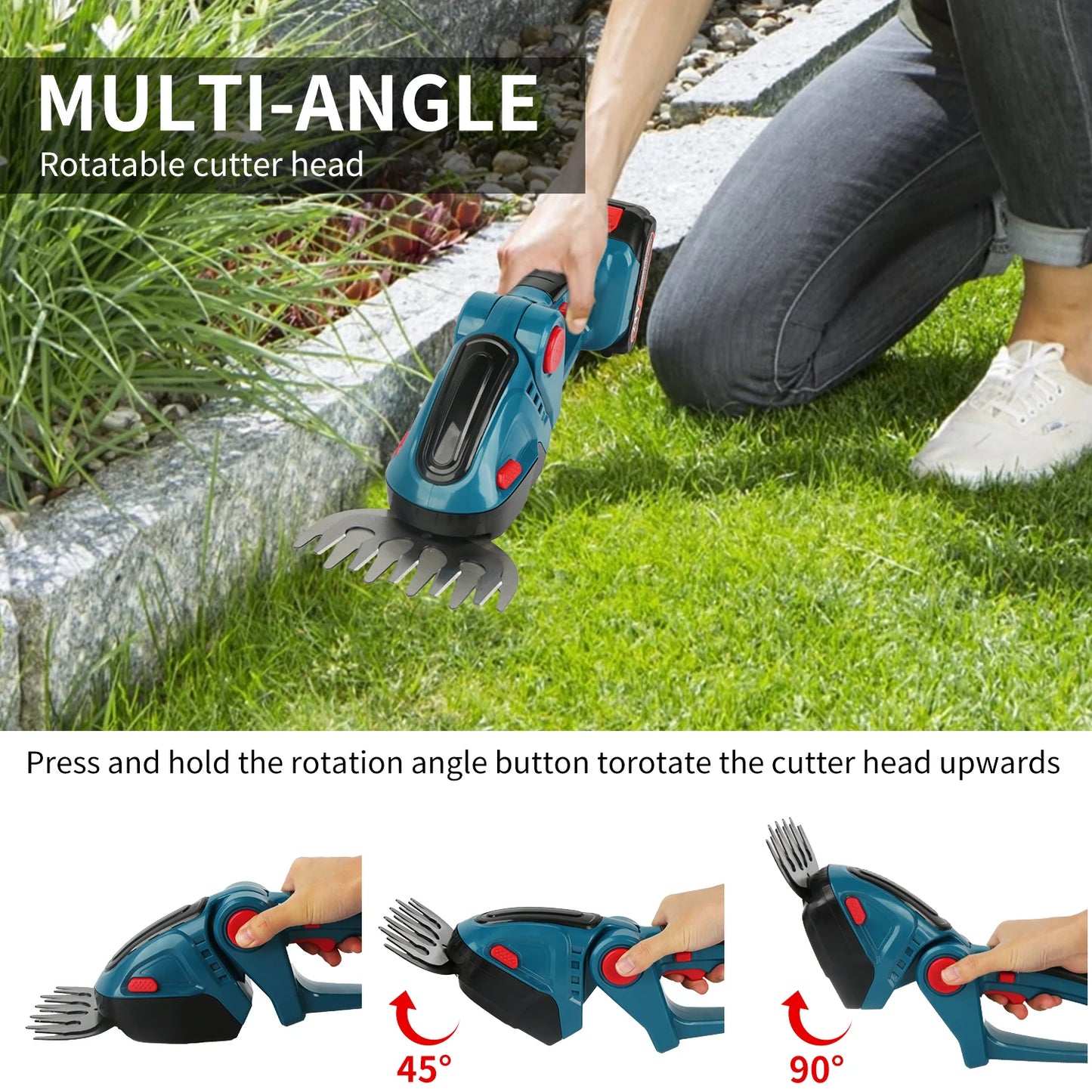 Taille-Haies Sans Fil 24V