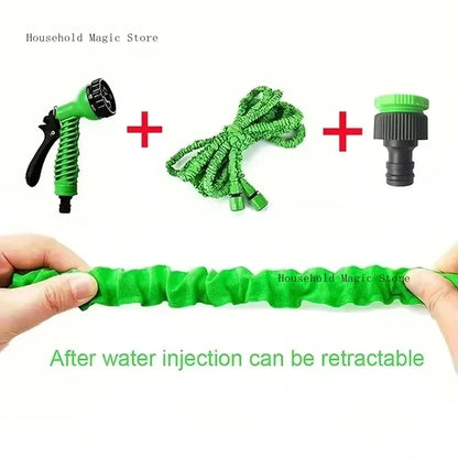 Tuyau d'Arrosage Extensible 15m – Magic Hose Haute Pression avec Pistolet