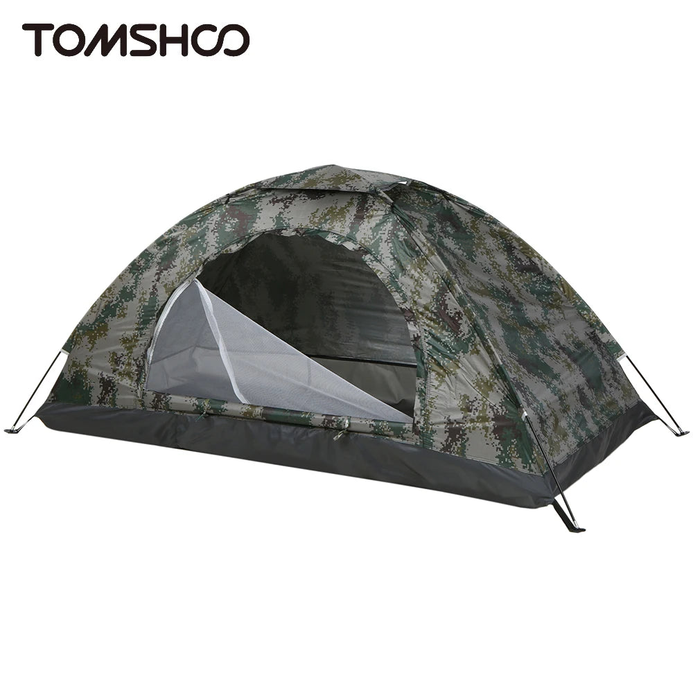 Camping sous tente Ultra-Légère TOMSHOO 1-2 Personnes Anti-UV UPF30+ | APPRO-DISTRI
