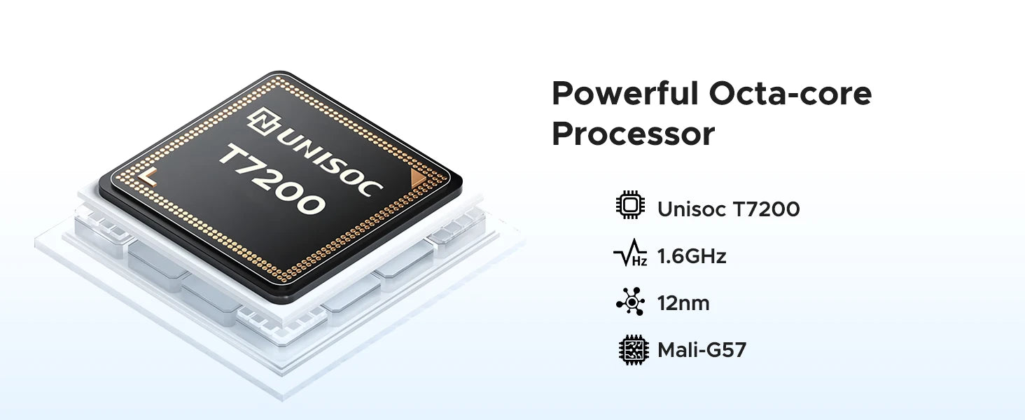 Tablette DOOGEE U11 Pro 11" Android 16 - 30GB RAM (6+24) + 256GB - Écran 90Hz - 8580mAh