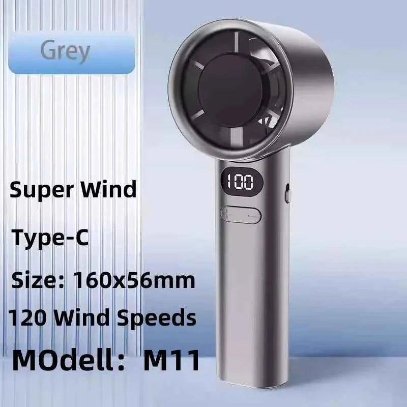 Ventilateur Tour de Cou USB 8000mAh – Sans Lames, Rechargeable, 100 Vitesses