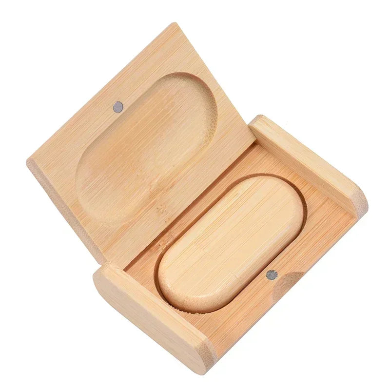 Clé USB en Bois JASTER – 4Go à 128Go | Cadeau Original Personnalisable