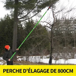 Scie à élaguer télescopique 8m