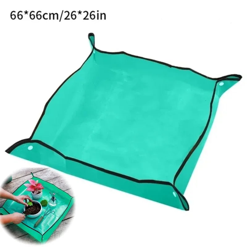 Tapis de Rempotage Imperméable Pliable – Protection Sol & Meubles pour Jardinage (50, 66 ou 100 cm)