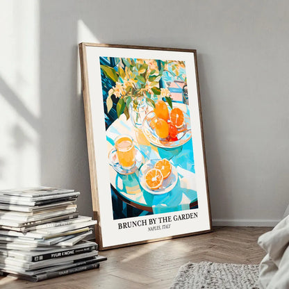 Affiche Capri Citrons La Dolce Vita