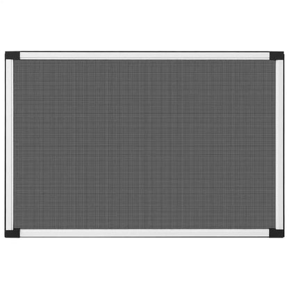 Moustiquaire Extensible pour Fenêtre vidaXL – Cadre Aluminium, (75-143)x50 cm, Sans Perçage