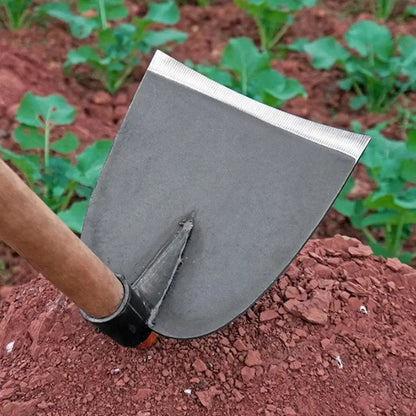 Houe de jardinage multifonction – Acier forgé, désherbage & plantation