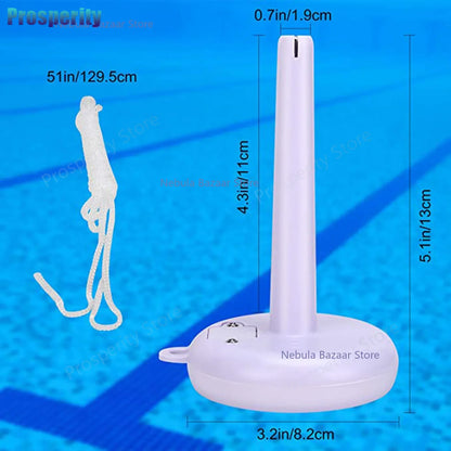 Thermomètre Piscine Solaire Flottant – Écran LCD, Étanche, -20°C à +50°C | Expédié d'Europe