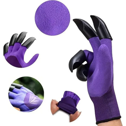 Gants de Jardinage avec Griffes – Anti-Glissement, Respirants, Imperméables – Homme & Femme