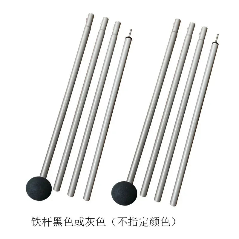 Tente de Plage Familiale 3x3m - Auvent Pliable Pare-Soleil, Coupe-Vent, Polyester, Grande Capacité - Camping Plage