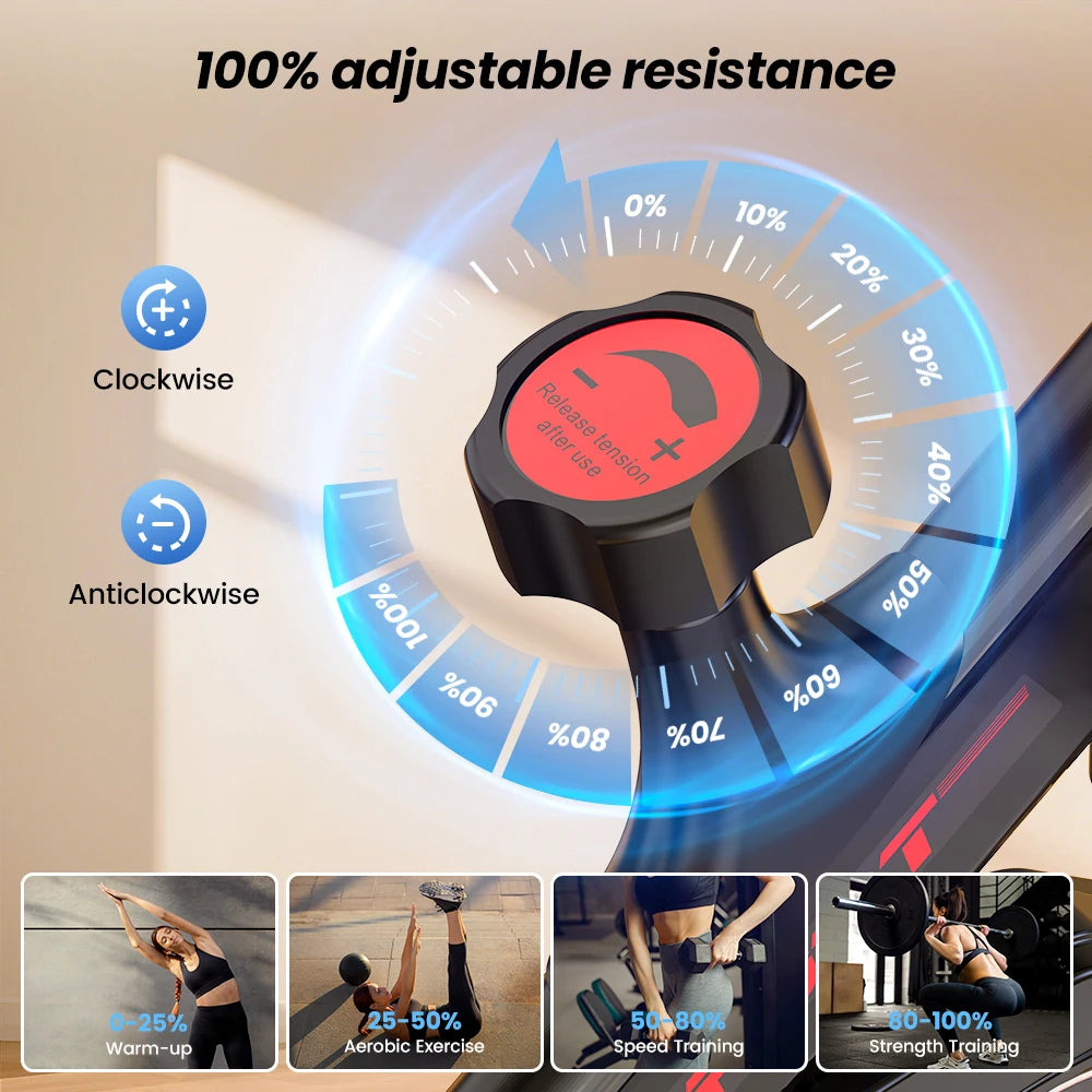 Vélo d'Appartement Spinning 10kg - Résistance Réglable Écran LCD Transmission Silencieuse - APPRO-DISTRI